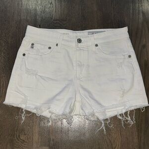AG-ED Denim Distressed Shorts